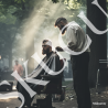 Der Friseur im Park